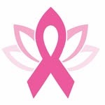 Healing Ink Collective Partnership - Breast Cancer Ribbon and Lotus Logo